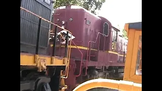 Early ALCO's diesel locomotives in Action!