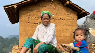 The single mother spent 3 months building a house and surviving on the pristien rocky moutain