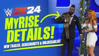 WWE 2K24 MyRise: New Details, Trailer & Screenshots + Unlockables Confirmed!