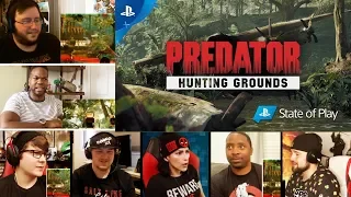 Predator Hunting Grounds - Gameplay Reveal REACTIONS MASHUP