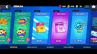 5 TANE ROZET PAKETİ AÇTIM! KİMSEDE OLMAYAN ROZET ÇIKTI!-Brawl stars