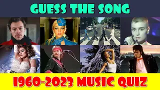 Guess the Song Music Quiz | One Song Per Year 1960-2023