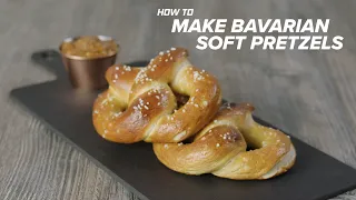 How to Make Bavarian Soft Pretzels