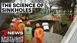 The science of sinkholes: when the earth swallows people, homes and streets | 7NEWS Spotlight