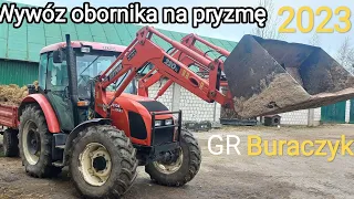 🔥Wywóz Obornika Na pryzmę 2023 🔥| GR Buraczyk🔥 |