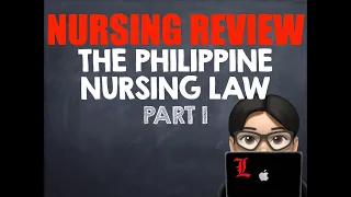 Nursing Review: Professional Adjustment, RA 9173 part 1