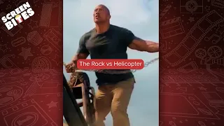 The Rock vs a Helicopter | Hobbs & Shaw #Shorts