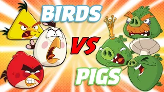 The Ultimate Showdown: Angry Birds vs. Pigs