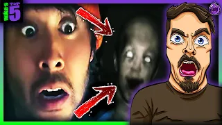 Nuke's Top 5 SCARY Ghost Videos To Give You BROWN PANTS 👖 | REACTION
