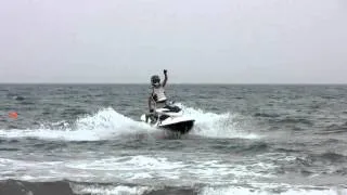 Jet ski Slalom Race Final Round - Larnaca Cyprus 1-5-2012