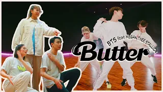 Dancers Try Learn BTS (방탄소년단) 'Butter' 3J Choreography