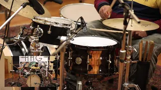 14x8 ziricote stave snare, and cherry stave kit