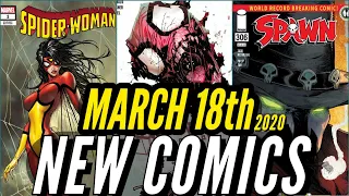 NEW COMIC BOOKS RELEASING MARCH 18th 2020 MARVEL & DC COMICS PREVIEW COMING OUT THIS WEEKS PICKS