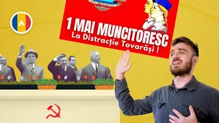 Labour Day - May 1 during Communist Romania (B1 - B2) | with Subs