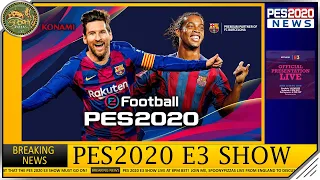 PES 2020 | GAMEPLAY and Q & A! [11th June] E3 SHOW!