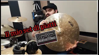 Augusto Bortoloni - Il mio set di piatti UFiP - @TheUFIPCYMBALS #ufip #test #prova #drums #drumkit