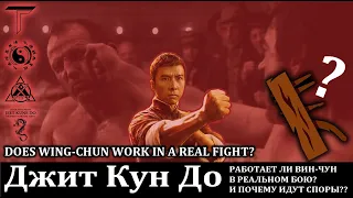 Работает ли Вин Чун в реальном бою и почему ведутся споры (Джит Кун До)/(JKD) Wing Chun capability