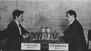 First Meeting || Rubinstein vs Lasker || 1909