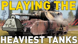 Playing the HEAVIEST Tanks in World of Tanks!