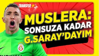 İmza töreninde Muslera'dan duygulandıran sözler: "Sonsuza kadar Galatasaray'dayım"