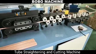 Factory Automatic Copper Tube Cutting Straightening Machine