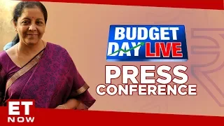 Finance Minister Nirmala Sitharaman addresses media on maiden budget 2019