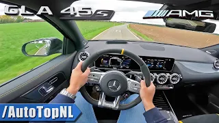 2021 Mercedes-AMG GLA 45 S 4Matic+ POV on PERFECT ROAD by AutoTopNL