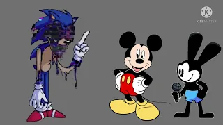 Dusk Till Dawn But Sonic Vs. Mickey Mouse(Feat Oswald The Lucky Rabbit)