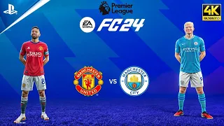 FC 24 Manchester City VS Manchester united Premier league 23/24 | PS5 4K GAMEPLAY