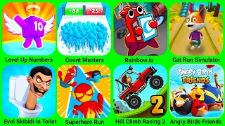 Level Up Numbers, Monster Lab, Talking Pet Gold Run, Talking Tom Hero Dash, Talking Tom Candy Run...