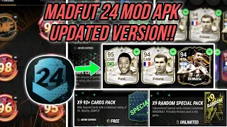 THE BEST MADFUT 24 MOD OUT THERE!! | Madfut 24 Mod Apk | Madfut 24