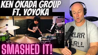Drum Teacher Reacts: '1986' - Ken Okada Group ft. YOYOKA