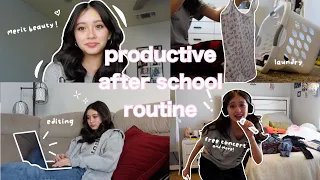 PRODUCTIVE AFTER SCHOOL ROUTINE🎀