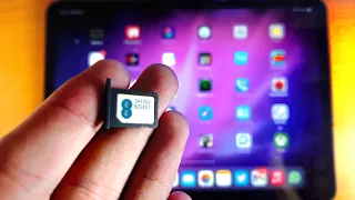 How To Insert a SIM Card in iPad Pro & Check SIM Card Settings