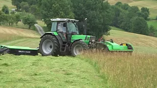 Video 2: Heuernte im Odenwald mit Deutz-Fahr und Deutz