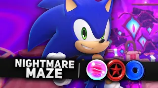 Sonic Dream Team - Nightmare Maze - All Red Star Rings, Blue Coins & Dream Orbs Locations