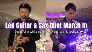 Led Guitar & Saxophone Duet March In Promo video