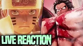 NEW ANIME CROSSOVER GAME! JUMP FORCE E3 2018 GAMEPLAY LIVE REACTION!