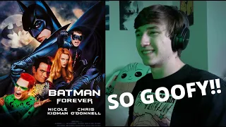 BATMAN FOREVER (1995) is so GOOFY! Movie Reaction - FIRST TIME WATCHING