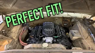 How does a coyote engine fit in a Ford F100? Check it out!