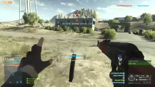 Battlefield Hardline: Use The Force.(Rare Reload Animation)