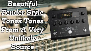 Beautiful Fender Style Tonex Tones From an Unlikely Source!