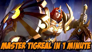 MASTER TIGREAL IN LESS THAN 1 MINUTE