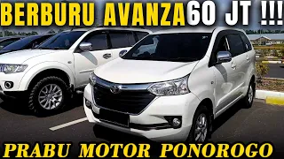 Gudang Avanza 60 Jutaan Di Prabu Motor Ponorogo Terbaru Hari Ini