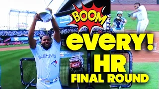 MLB Home Run Derby WINNER Every Homer Final Round Vladimir Guerrero Jr Baseball All-Star Seattle