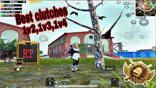 IPAD MINI 5 BEST CLUTCHES MOMENTS 1V2,1V3,1V4 || PUBG MOBILE || IPAD MINI 5