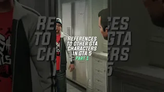 References to other GTA Characters in GTA 5 - Part 1 #gta5 #shorts