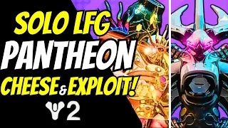 New Pantheon FULL Cheese & EXPLOIT Guide! SOLO Week 1 Raid Exotic Rewards & Platinum Score Destiny 2