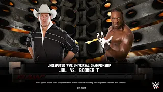 WWE 2K24 - JBL vs Booker T - Survivor Series 11/14/04