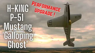 FASTER ! H-KING GALLOPING GHOST P-51 RENO RACER | PRO Motor Upgrade | Essential RC FLIGHT TEST